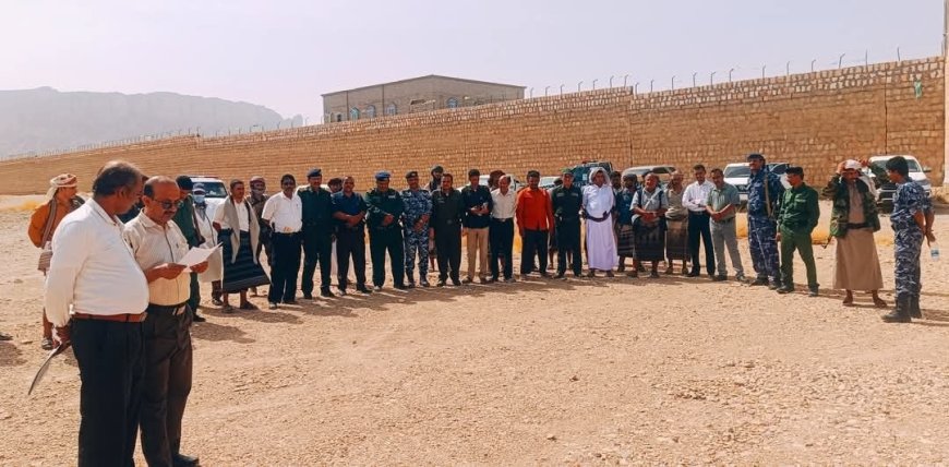 النيابة العامة وشرطة بمحافظة شبوة ينفذان حكم القصاص الشرعي بحق المدان عبدالله الحريف