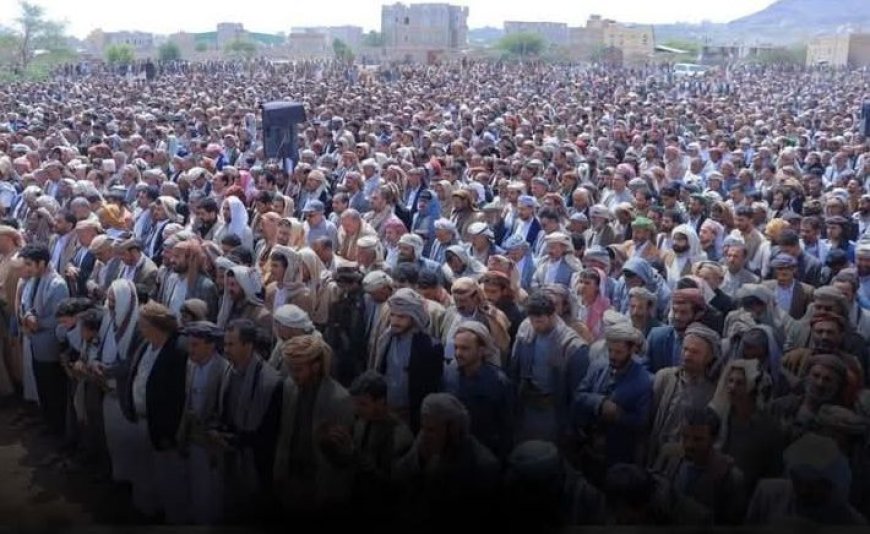 تشييع الشيخ ناجي جمعان في صنعاء وسط حضور قبلي واسع