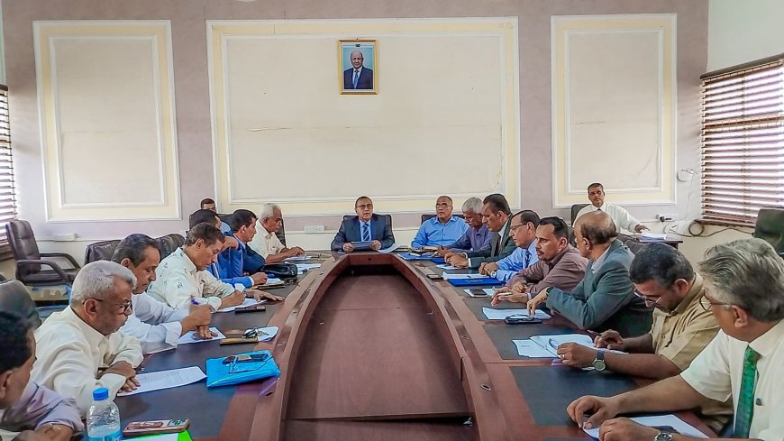 مجلس جامعة عدن يناقش استعدادات العام الأكاديمي القادم