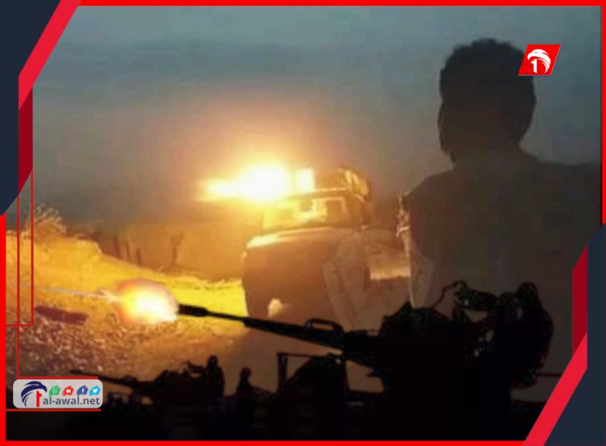 عاجل.. معارك عنيفة في جبهة الفاخر بالضالع
