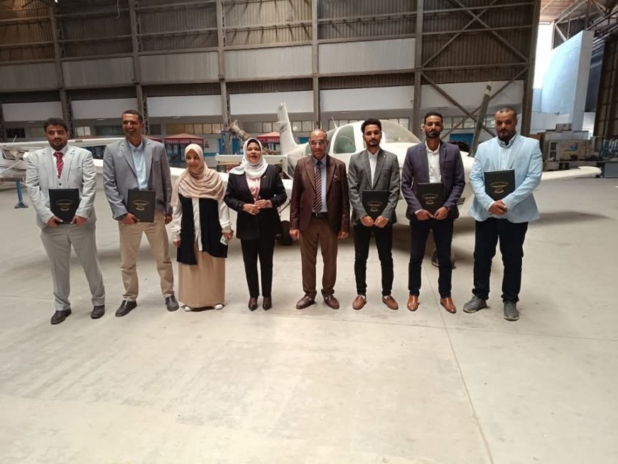 اختتام دورة تدريبية متخصصة في مجال "Ramp Safety" في مقر الأكاديمية المصرية لعلوم الطيران بالقاهرة
