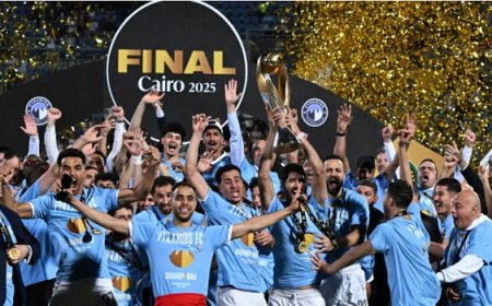 بيراميدز المصري يدخل التاريخ ويتوج بدوري أبطال إفريقيا