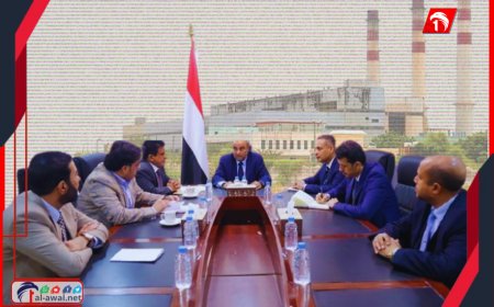 وجه وزيري (الكهرباء) و(النفط).. رئيس الوزراء (بن بريك): لا حلول تقليدية لأزمة الكهرباء في عدن