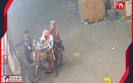 ذبحوه بدم بارد.. كاميرا مراقبة تكشف جريمة مروعة في تعز