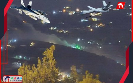 عاجل: تصعيد خطير.. غارات إسرائيلية على (عين قانا والكفاءات) بجنوب لبنان (فيديو)