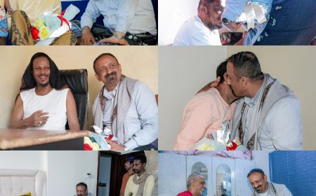 الوكيل النوبة يُنفّذ زيارات عيدية للجرحى المقعدين في منازلهم