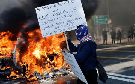 لوس انجلوس.. حظر تجوال و ترامب يهدد بالتحرير