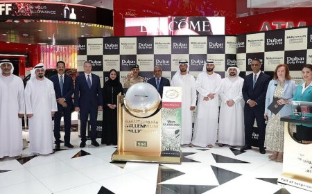 فوز شاب من جنسية عربية بمليون دولار في دبي و لم يعرف بعد !