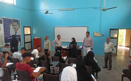 كلية الإعلام بجامعة عدن تدشن امتحانات الفصل الثاني وسط أجواء انضباطية وتنظيم محكم