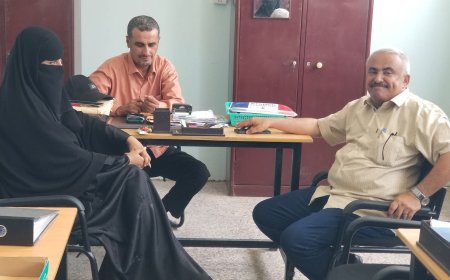 مكتب التعليم الفني عدن يستأنف العمل باجتماع موسع في أول أيام الدوام الرسمي بعد إجازة عيد الاضحئ المبارك