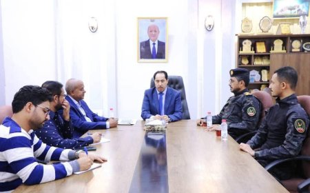 البكري يبحث مع مدير عام مكافحة المخدرات إقامة فعاليات رياضية وتوعوية