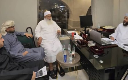 وزير الأوقاف يتفقد سير عمل بعثة الحج في المدينة المنورة