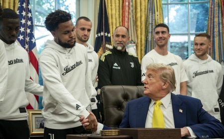 ترامب يقوم بإحراج لاعبي يوفينتوس بسؤال عن النساء .. فيديو