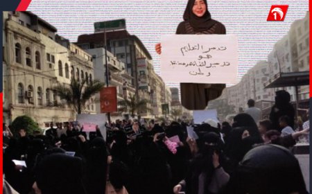 تظاهرة نسوية في المعلا بعدن تطالب بإصلاح الأوضاع وتحسين الخدمات (صور)
