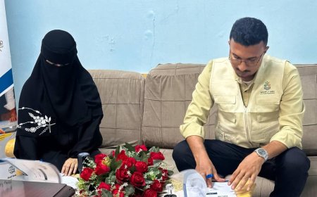 منظمة أثر ومركز تدريب طلاب جامعة حضرموت يوقعان مذكرة تفاهم لتنمية مهارات الشباب