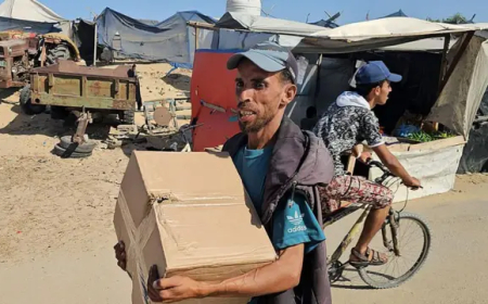 غزة تتنفس .. والاحتلال يهدد بخطة لوقف الإغاثة