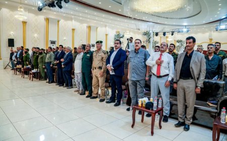 إدارة أمن العاصمة عدن تختتم أسبوع التوعية بمناسبة اليوم العالمي لمكافحة المخدرات بحفل خطابي وفني