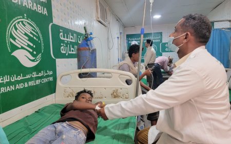 العيادات الطبية التغذوية المتنقلة لمركز الملك سلمان للإغاثة في الخوخة تقدم خدماتها العلاجية لـ (15.364) مستفيدًا خلال شهر مايو الماضي