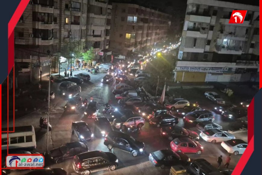 بالفيديو.. نزوح جماعي من الضاحية الجنوبية لبيروت بسبب الغارات الإسرائيلية