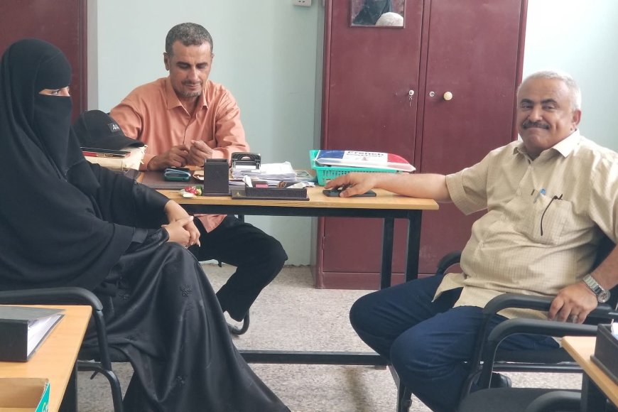 مكتب التعليم الفني عدن يستأنف العمل باجتماع موسع في أول أيام الدوام الرسمي بعد إجازة عيد الاضحئ المبارك