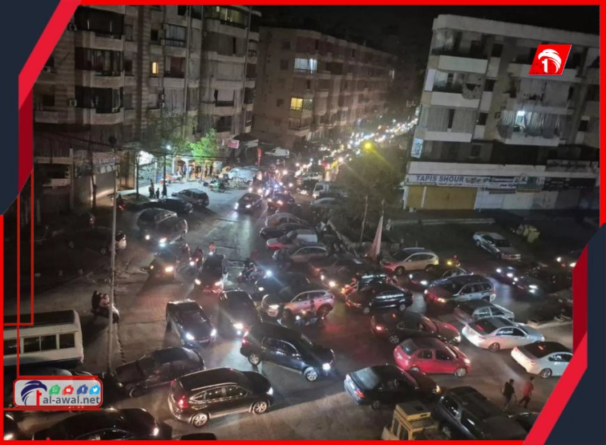 بالفيديو.. نزوح جماعي من الضاحية الجنوبية لبيروت بسبب الغارات الإسرائيلية