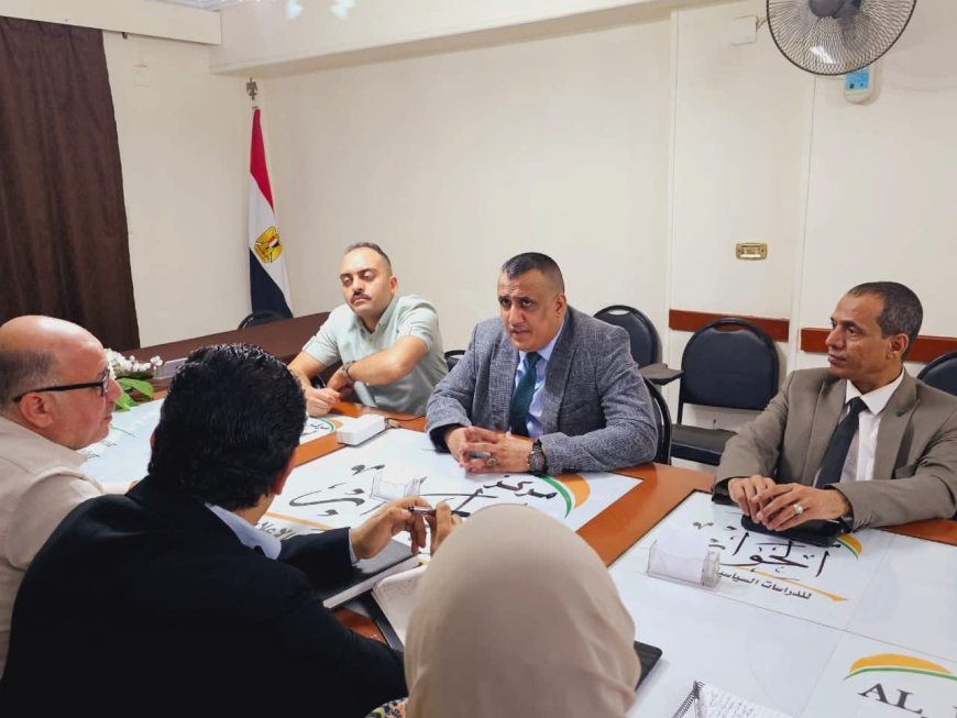 رئيس مركز البحر الأحمر يبحث في القاهرة تعزيز الشراكة مع مركز الحوار للدراسات