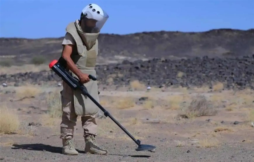 مسام يعلن نزع أكثر من خمسة آلاف لغم وذخيرة غير منفجرة