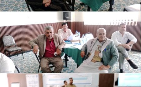تعز - منظمة صناع النهضة تنفذ ورشة عمل لتنفيذ مشروع الإدارة المتكاملة للموارد المائية بمديرية المواسط بالمحافظة