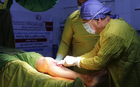 اختتام برنامج طبي لعلاج جرحى القوات المسلحة بمارب