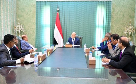 الرئيس العليمي: نرفض التهميش ونحرص على الشراكة مع جميع القوى الوطنية