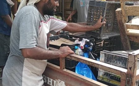 أسواق المعلا تدشّن حملة إزالة البسطات المسببة للازدحام في شوارع المديرية