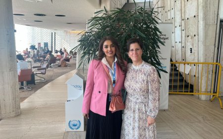 الدكتورة وسام باسندوة تلتقي مسؤولات أمميات في جنيف وتدين انتهاكات الحوثيين ضد النساء والتعليم وحقوق الإنسان في اليمن