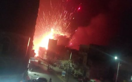 إصابة 14 مدنياً في استهداف حوثي لمحطة وقود في تعز