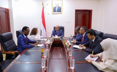 رئيس الوزراء يستقبل الممثل المقيم لبرنامج الأمم المتحدة الإنمائي لدى اليمن
