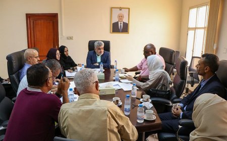 نائب وزير التخطيط يبحث مع مسؤول بمنظمة اليونيسيف مشروع الحوالات النقدية الغير مشروطة