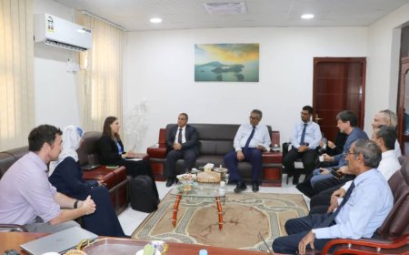 رئيس جامعة عدن يزور الجهاز المركزي للإحصاء ويؤكد على أهمية التعاون المشترك