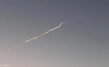 الجيش الإسرائيلي يعلن اعتراض صاروخ أطلق من اليمن