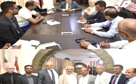 محافظ تعز يدشّن مبادرة مجموعة الشيباني لتوزيع مياه الشرب بالمدينة