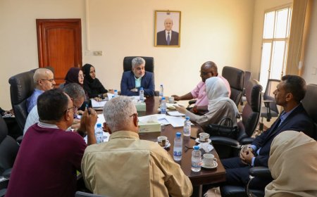 نائب وزير التخطيط يبحث مع مسؤول بمنظمة اليونيسيف مشروع الحوالات النقدية الغير مشروطة