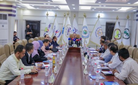 اجتماع حكومي يبحث تداعيات غرق سفينتين محمّلتين بمواد خطرة في البحر الأحمر