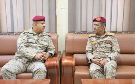 أقرا تشكيل قوات مشتركة.. قائدا العسكريتين الأولى والثانية يقران إجراءات عاجلة لتعزيز الأمن في المهرة