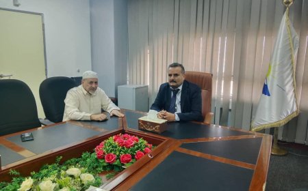 مدير مطار عدن الدولي يلتقي رئيس مكتب التنسيق وتسهيل حركة المنظمات الدولية والجهات المانحة