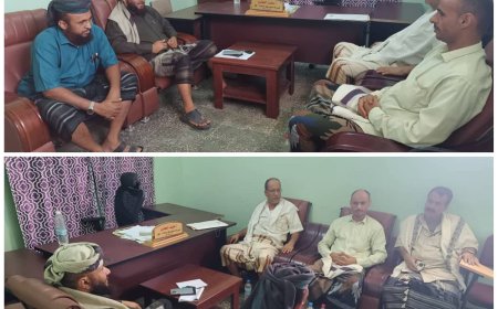 لحج.. اجتماع أمني وقضائي مشترك في طور الباحة