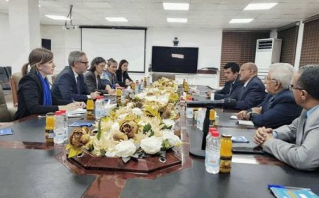 محافظ البنك المركزي يلتقي سفراء دول الاتحاد الأوروبي