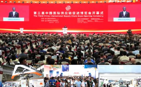انطلاق فعاليات المعرض الدولي الثالث لسلاسل التوريد في بكين بمشاركة عربية ودولية واسعة