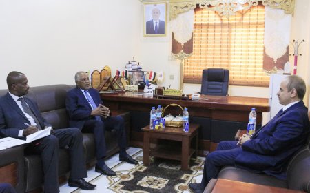 وزير التعليم العالي يبحث مع السفير السوداني تعزيز التعاون المشترك