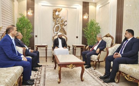 المحرّمي يلتقي بقيادة مجلس القضاء الأعلى ويؤكد دعمه لاستقلال القضاء وملف المسرحين قسراً