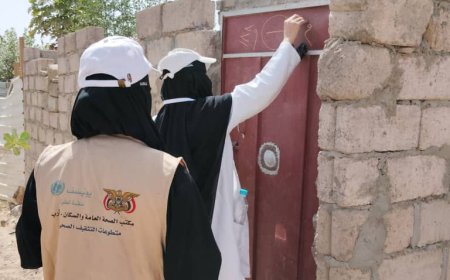 مأرب: نجاح حملة التحصين الطارئة ضد شلل الأطفال بنسبة 105%