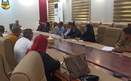 وكيل قطاع المناهج والتوجيه الشوذبي يعقد سلسلة من الاجتماعات استعدادًا للعام الدراسي الجديد
