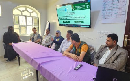 بتمويل من مركز الملك سلمان: تدشين دورة تدريبية لأولياء أمور الأطفال المتأثرين بالنزاع ضمن مشروع كفاك في مأرب